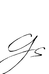 The best way (Antro_Vectra) to make a short signature is to pick only two or three words in your name. The name Gs include a total of six letters. For converting this name. Gs signature style 6 images and pictures png