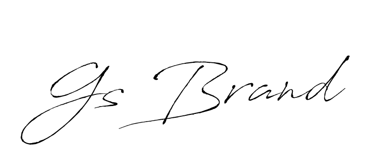 Gs Brand stylish signature style. Best Handwritten Sign (Antro_Vectra) for my name. Handwritten Signature Collection Ideas for my name Gs Brand. Gs Brand signature style 6 images and pictures png
