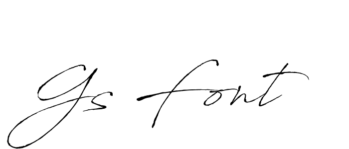 You should practise on your own different ways (Antro_Vectra) to write your name (Gs Font) in signature. don't let someone else do it for you. Gs Font signature style 6 images and pictures png