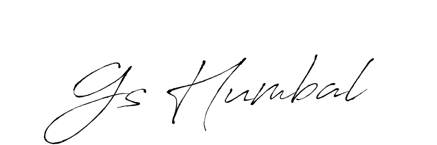 Best and Professional Signature Style for Gs Humbal. Antro_Vectra Best Signature Style Collection. Gs Humbal signature style 6 images and pictures png