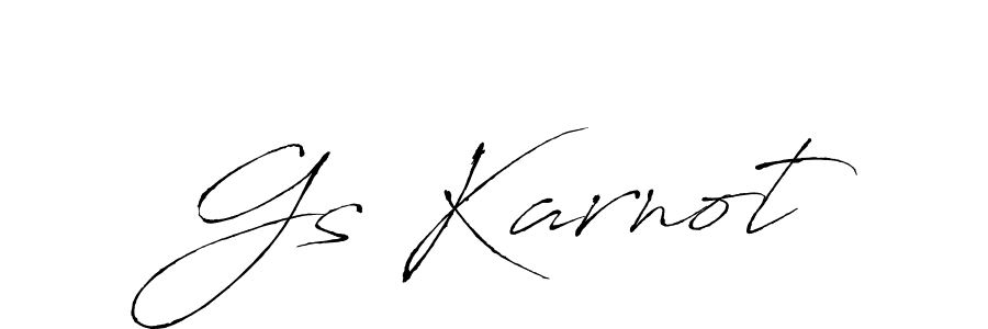 Similarly Antro_Vectra is the best handwritten signature design. Signature creator online .You can use it as an online autograph creator for name Gs Karnot. Gs Karnot signature style 6 images and pictures png