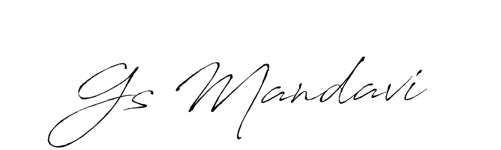 Make a beautiful signature design for name Gs Mandavi. Use this online signature maker to create a handwritten signature for free. Gs Mandavi signature style 6 images and pictures png