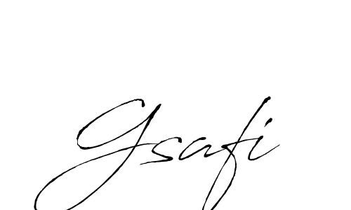 The best way (Antro_Vectra) to make a short signature is to pick only two or three words in your name. The name Gsafi include a total of six letters. For converting this name. Gsafi signature style 6 images and pictures png