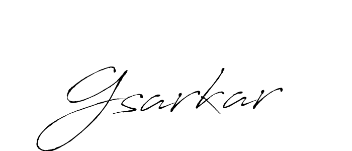 Also You can easily find your signature by using the search form. We will create Gsarkar name handwritten signature images for you free of cost using Antro_Vectra sign style. Gsarkar signature style 6 images and pictures png