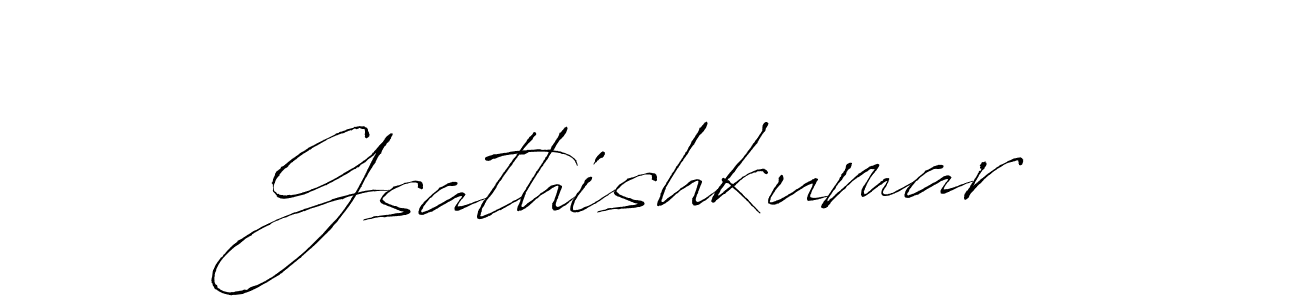 You can use this online signature creator to create a handwritten signature for the name Gsathishkumar. This is the best online autograph maker. Gsathishkumar signature style 6 images and pictures png