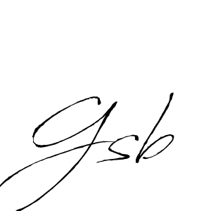 Create a beautiful signature design for name Gsb. With this signature (Antro_Vectra) fonts, you can make a handwritten signature for free. Gsb signature style 6 images and pictures png