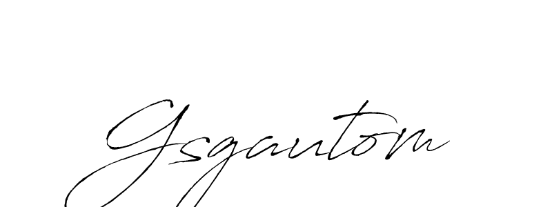 Once you've used our free online signature maker to create your best signature Antro_Vectra style, it's time to enjoy all of the benefits that Gsgautom name signing documents. Gsgautom signature style 6 images and pictures png