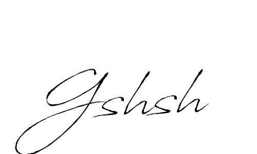 if you are searching for the best signature style for your name Gshsh. so please give up your signature search. here we have designed multiple signature styles  using Antro_Vectra. Gshsh signature style 6 images and pictures png