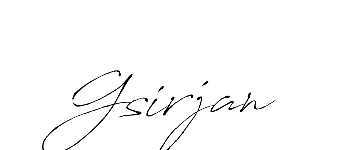 Check out images of Autograph of Gsirjan name. Actor Gsirjan Signature Style. Antro_Vectra is a professional sign style online. Gsirjan signature style 6 images and pictures png