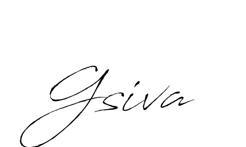 Make a beautiful signature design for name Gsiva. Use this online signature maker to create a handwritten signature for free. Gsiva signature style 6 images and pictures png