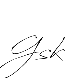 It looks lik you need a new signature style for name Gsk. Design unique handwritten (Antro_Vectra) signature with our free signature maker in just a few clicks. Gsk signature style 6 images and pictures png