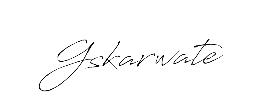 Also we have Gskarwate name is the best signature style. Create professional handwritten signature collection using Antro_Vectra autograph style. Gskarwate signature style 6 images and pictures png
