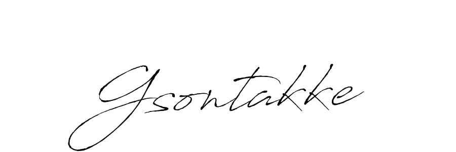 The best way (Antro_Vectra) to make a short signature is to pick only two or three words in your name. The name Gsontakke include a total of six letters. For converting this name. Gsontakke signature style 6 images and pictures png