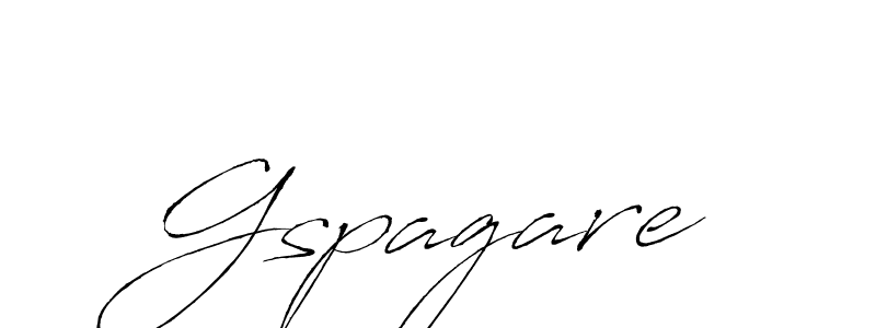 Gspagare stylish signature style. Best Handwritten Sign (Antro_Vectra) for my name. Handwritten Signature Collection Ideas for my name Gspagare. Gspagare signature style 6 images and pictures png