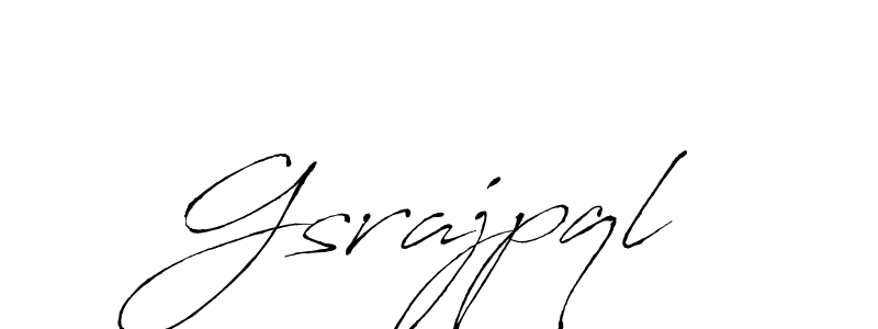 Create a beautiful signature design for name Gsrajpql. With this signature (Antro_Vectra) fonts, you can make a handwritten signature for free. Gsrajpql signature style 6 images and pictures png