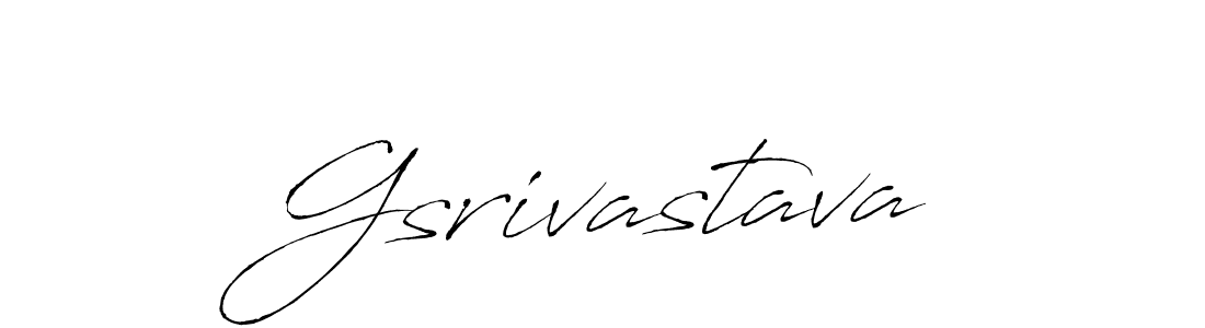 How to Draw Gsrivastava signature style? Antro_Vectra is a latest design signature styles for name Gsrivastava. Gsrivastava signature style 6 images and pictures png