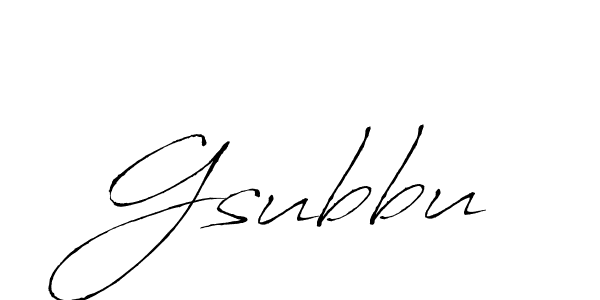 Also we have Gsubbu name is the best signature style. Create professional handwritten signature collection using Antro_Vectra autograph style. Gsubbu signature style 6 images and pictures png