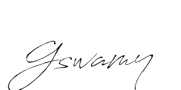 You should practise on your own different ways (Antro_Vectra) to write your name (Gswamy) in signature. don't let someone else do it for you. Gswamy signature style 6 images and pictures png