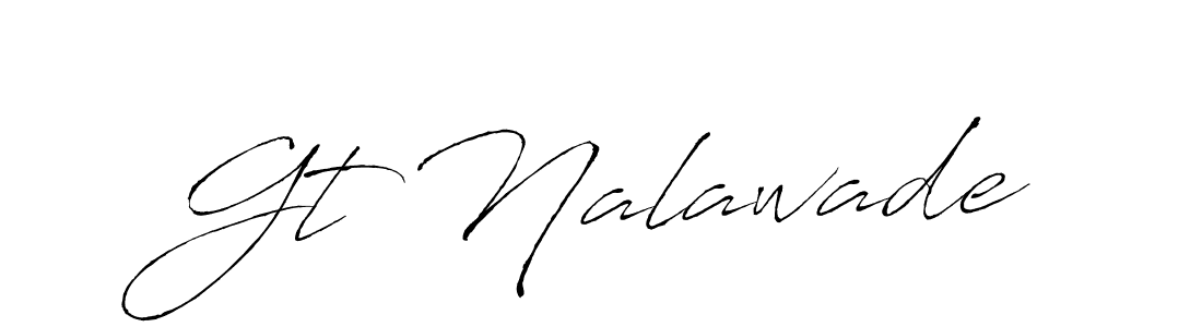 You can use this online signature creator to create a handwritten signature for the name Gt Nalawade. This is the best online autograph maker. Gt Nalawade signature style 6 images and pictures png