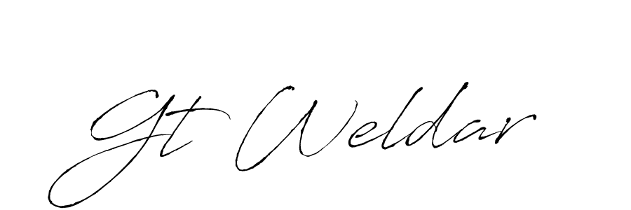 This is the best signature style for the Gt Weldar name. Also you like these signature font (Antro_Vectra). Mix name signature. Gt Weldar signature style 6 images and pictures png