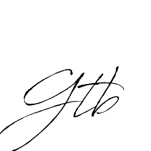 Design your own signature with our free online signature maker. With this signature software, you can create a handwritten (Antro_Vectra) signature for name Gtb. Gtb signature style 6 images and pictures png