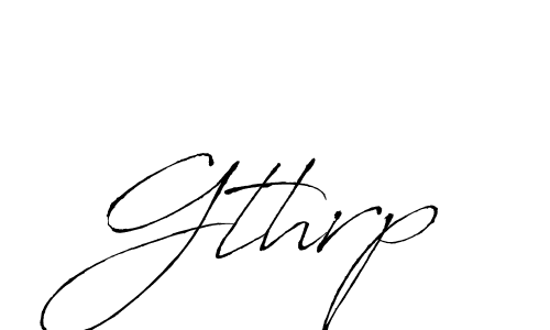 Create a beautiful signature design for name Gthrp. With this signature (Antro_Vectra) fonts, you can make a handwritten signature for free. Gthrp signature style 6 images and pictures png