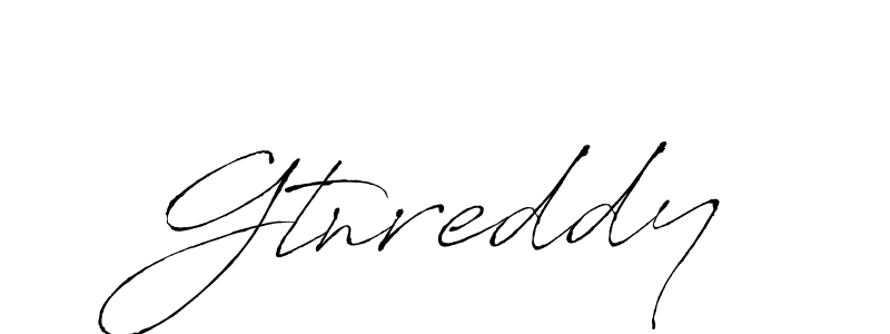 Similarly Antro_Vectra is the best handwritten signature design. Signature creator online .You can use it as an online autograph creator for name Gtnreddy. Gtnreddy signature style 6 images and pictures png