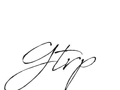 Make a beautiful signature design for name Gtrp. Use this online signature maker to create a handwritten signature for free. Gtrp signature style 6 images and pictures png