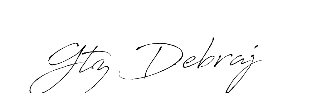 You should practise on your own different ways (Antro_Vectra) to write your name (Gtz Debraj) in signature. don't let someone else do it for you. Gtz Debraj signature style 6 images and pictures png