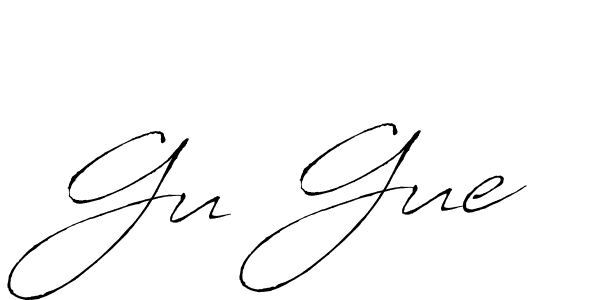 It looks lik you need a new signature style for name Gu Gue. Design unique handwritten (Antro_Vectra) signature with our free signature maker in just a few clicks. Gu Gue signature style 6 images and pictures png