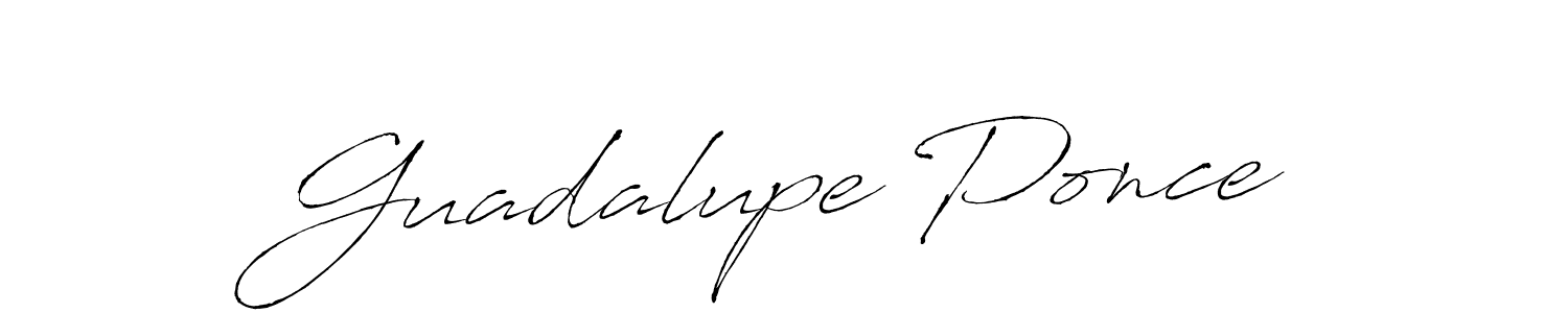 Once you've used our free online signature maker to create your best signature Antro_Vectra style, it's time to enjoy all of the benefits that Guadalupe Ponce name signing documents. Guadalupe Ponce signature style 6 images and pictures png