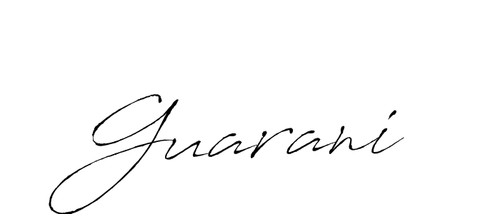 Antro_Vectra is a professional signature style that is perfect for those who want to add a touch of class to their signature. It is also a great choice for those who want to make their signature more unique. Get Guarani name to fancy signature for free. Guarani signature style 6 images and pictures png