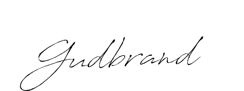 How to make Gudbrand signature? Antro_Vectra is a professional autograph style. Create handwritten signature for Gudbrand name. Gudbrand signature style 6 images and pictures png