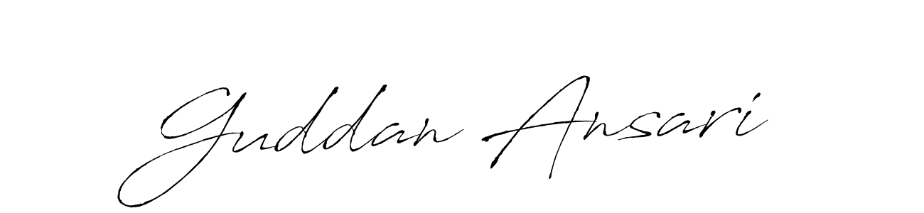 Best and Professional Signature Style for Guddan Ansari. Antro_Vectra Best Signature Style Collection. Guddan Ansari signature style 6 images and pictures png