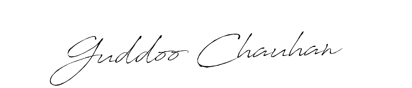 if you are searching for the best signature style for your name Guddoo Chauhan. so please give up your signature search. here we have designed multiple signature styles  using Antro_Vectra. Guddoo Chauhan signature style 6 images and pictures png