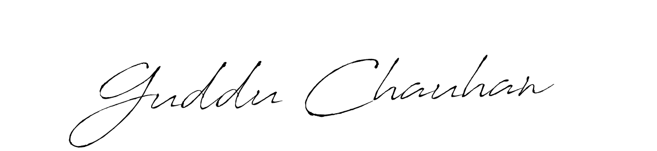 You should practise on your own different ways (Antro_Vectra) to write your name (Guddu Chauhan) in signature. don't let someone else do it for you. Guddu Chauhan signature style 6 images and pictures png