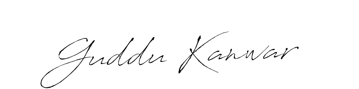 It looks lik you need a new signature style for name Guddu Kanwar. Design unique handwritten (Antro_Vectra) signature with our free signature maker in just a few clicks. Guddu Kanwar signature style 6 images and pictures png