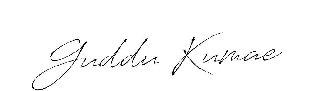 Similarly Antro_Vectra is the best handwritten signature design. Signature creator online .You can use it as an online autograph creator for name Guddu Kumae. Guddu Kumae signature style 6 images and pictures png