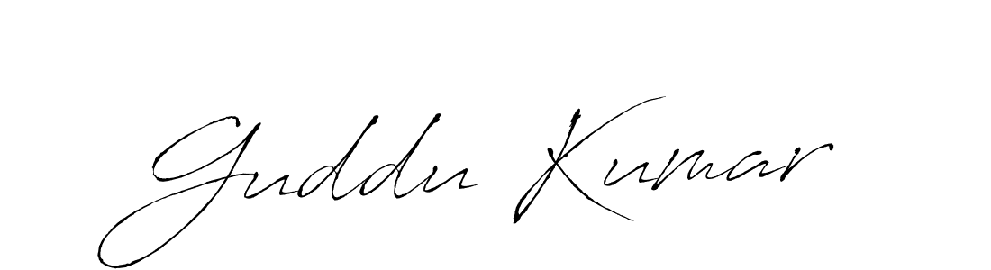 How to make Guddu Kumar signature? Antro_Vectra is a professional autograph style. Create handwritten signature for Guddu Kumar name. Guddu Kumar signature style 6 images and pictures png