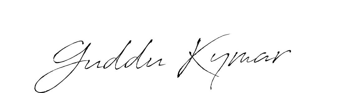 if you are searching for the best signature style for your name Guddu Kymar. so please give up your signature search. here we have designed multiple signature styles  using Antro_Vectra. Guddu Kymar signature style 6 images and pictures png