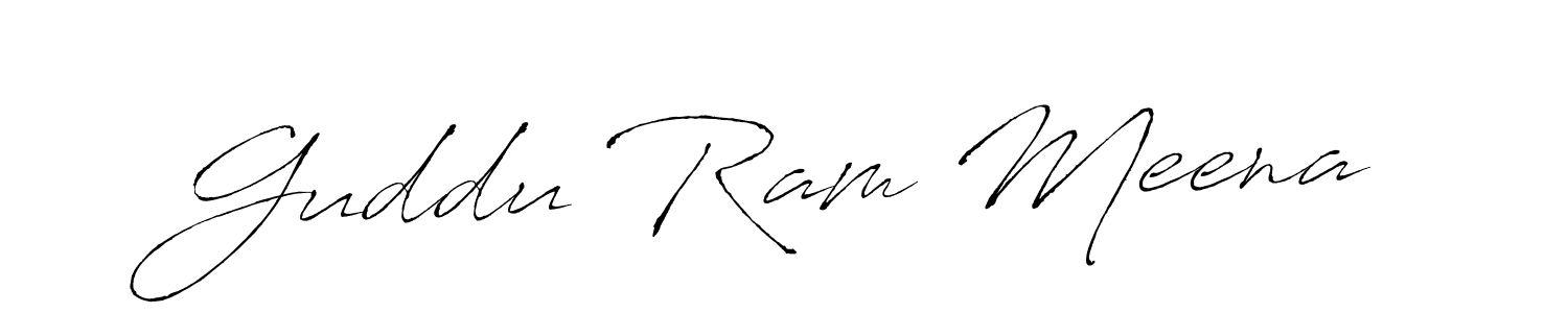 Similarly Antro_Vectra is the best handwritten signature design. Signature creator online .You can use it as an online autograph creator for name Guddu Ram Meena. Guddu Ram Meena signature style 6 images and pictures png