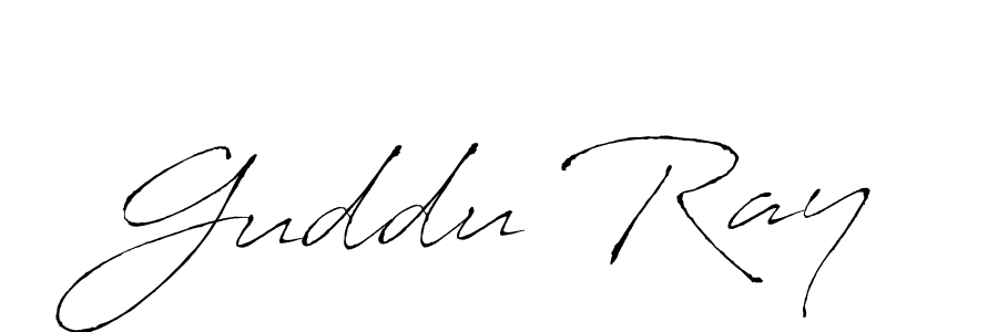 Make a beautiful signature design for name Guddu Ray. Use this online signature maker to create a handwritten signature for free. Guddu Ray signature style 6 images and pictures png