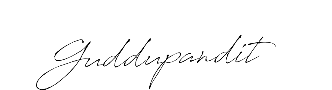 You should practise on your own different ways (Antro_Vectra) to write your name (Guddupandit) in signature. don't let someone else do it for you. Guddupandit signature style 6 images and pictures png