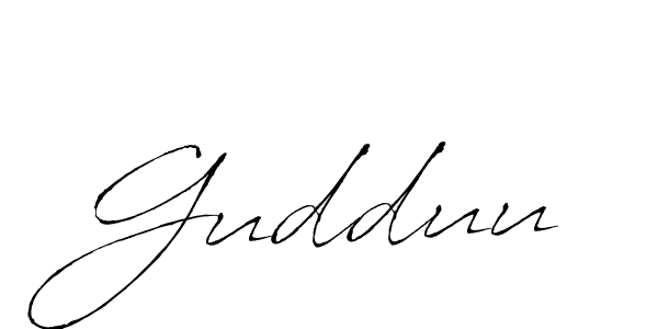 How to Draw Gudduu signature style? Antro_Vectra is a latest design signature styles for name Gudduu. Gudduu signature style 6 images and pictures png