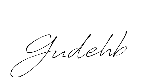 You should practise on your own different ways (Antro_Vectra) to write your name (Gudehb) in signature. don't let someone else do it for you. Gudehb signature style 6 images and pictures png