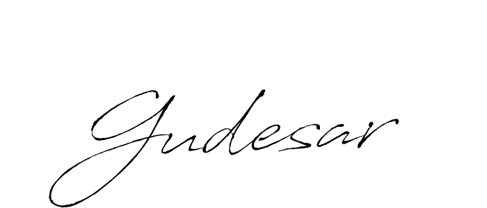 Best and Professional Signature Style for Gudesar. Antro_Vectra Best Signature Style Collection. Gudesar signature style 6 images and pictures png