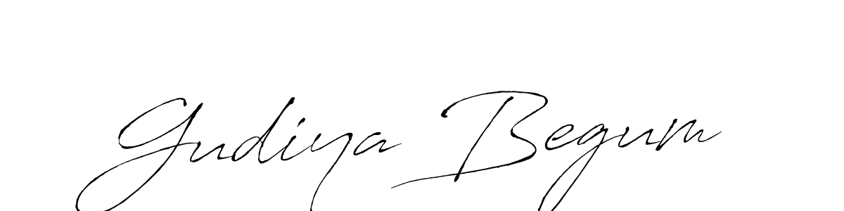 Also we have Gudiya Begum name is the best signature style. Create professional handwritten signature collection using Antro_Vectra autograph style. Gudiya Begum signature style 6 images and pictures png