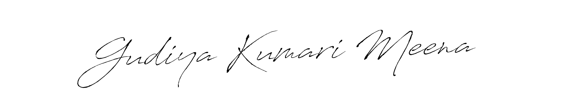 Gudiya Kumari Meena stylish signature style. Best Handwritten Sign (Antro_Vectra) for my name. Handwritten Signature Collection Ideas for my name Gudiya Kumari Meena. Gudiya Kumari Meena signature style 6 images and pictures png