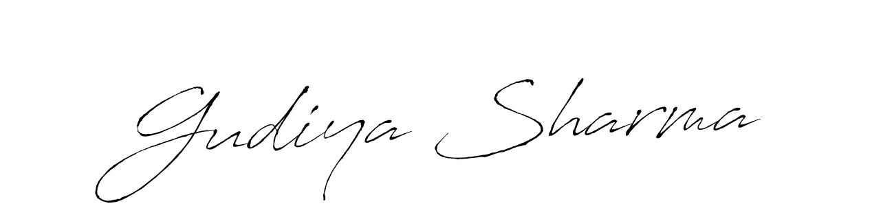 Make a beautiful signature design for name Gudiya Sharma. Use this online signature maker to create a handwritten signature for free. Gudiya Sharma signature style 6 images and pictures png