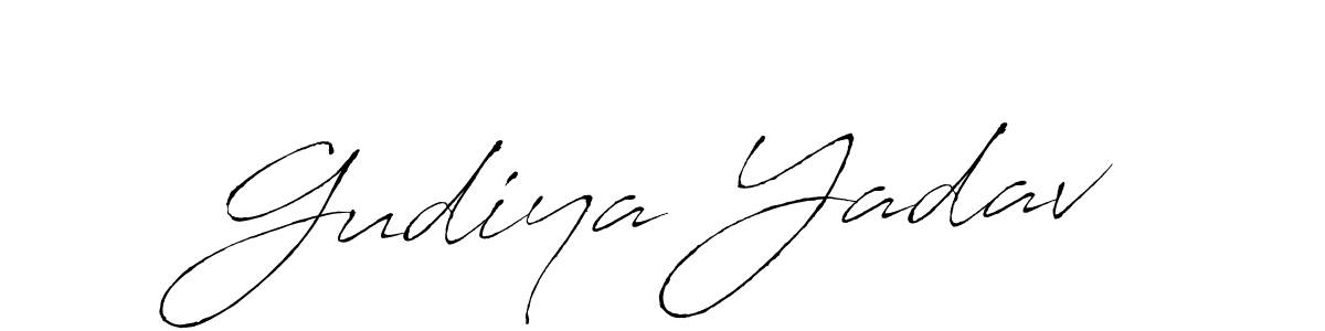 You can use this online signature creator to create a handwritten signature for the name Gudiya Yadav. This is the best online autograph maker. Gudiya Yadav signature style 6 images and pictures png